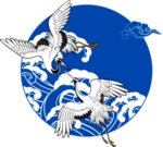 国潮仙鹤元素