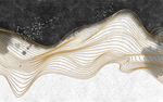 山水画 中式背景墙 装饰画 新