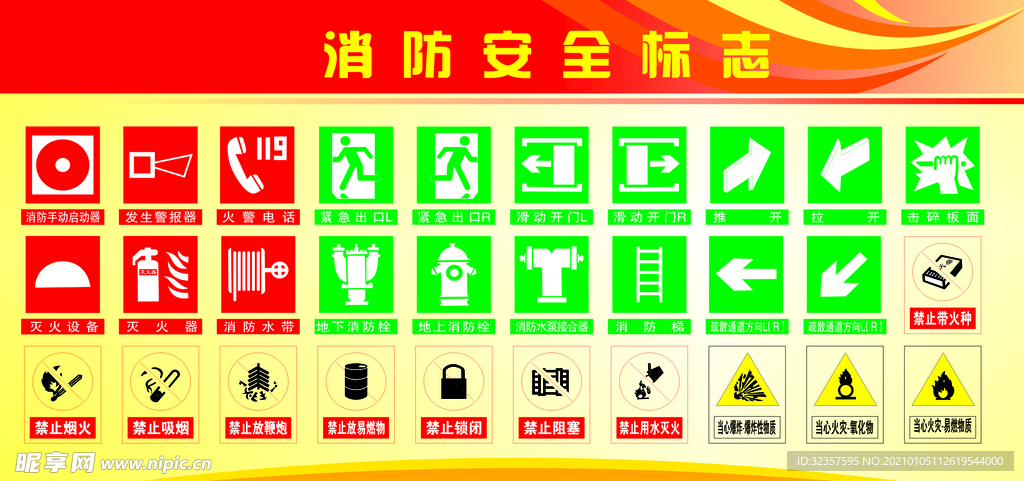 安全消防标志