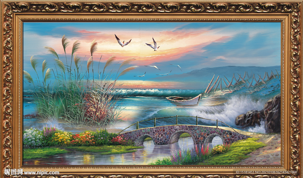 风景油画