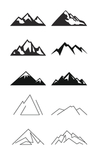 雪山图标