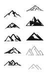 山峰图标