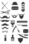 理发工具图标