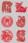 中国风传统剪纸