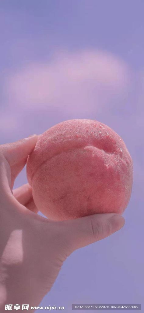 水果桃子  图片