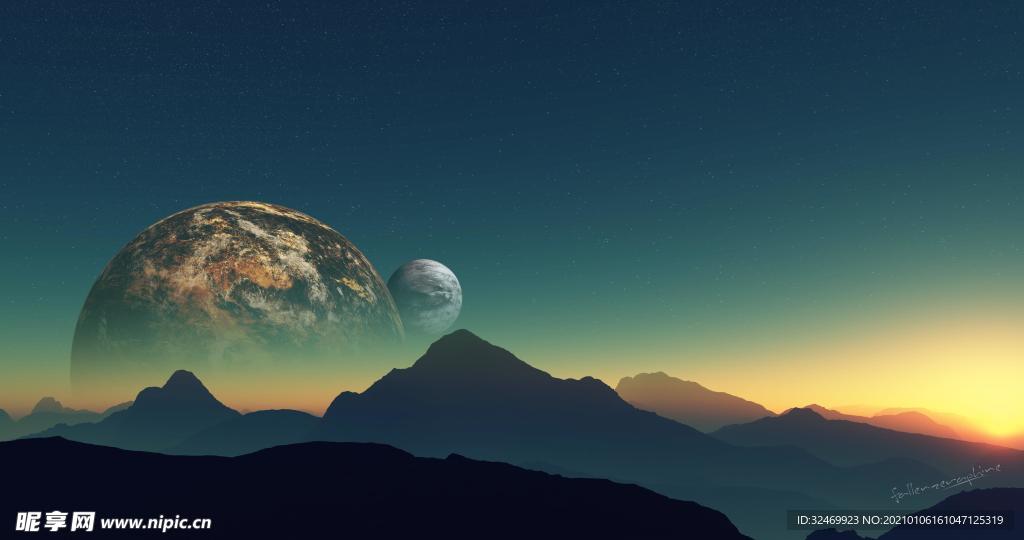 太空 星球壁纸