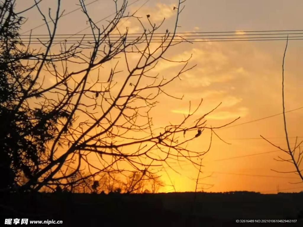 黄昏夕阳