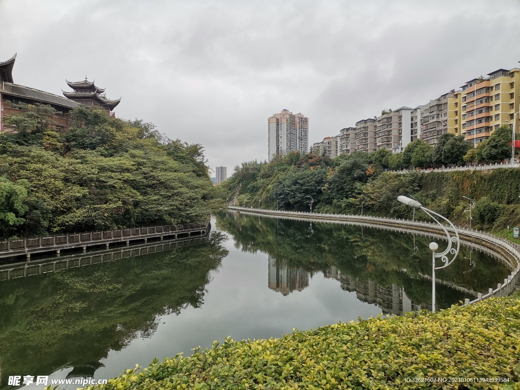 碧阳湖景观