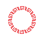 中式古典圆形花纹