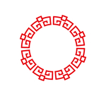 中式古典圆形花纹