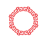 中式古典圆形花纹