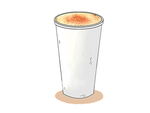 手绘奶茶