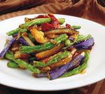 豆角烧茄子