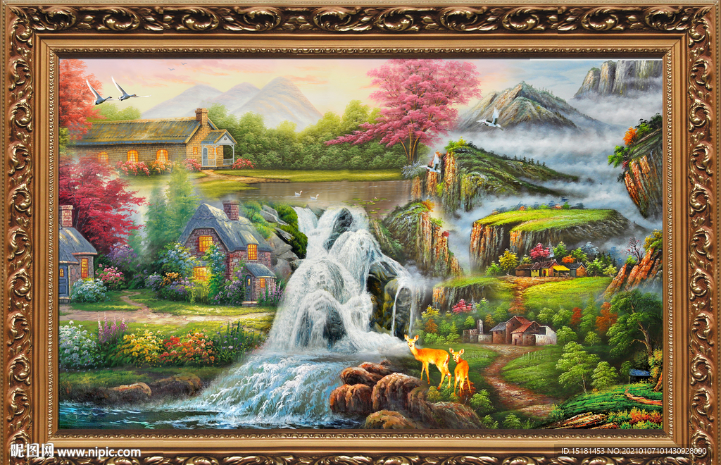 风景油画
