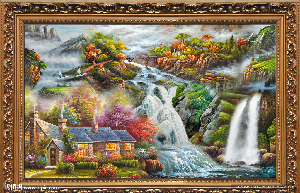 风景油画