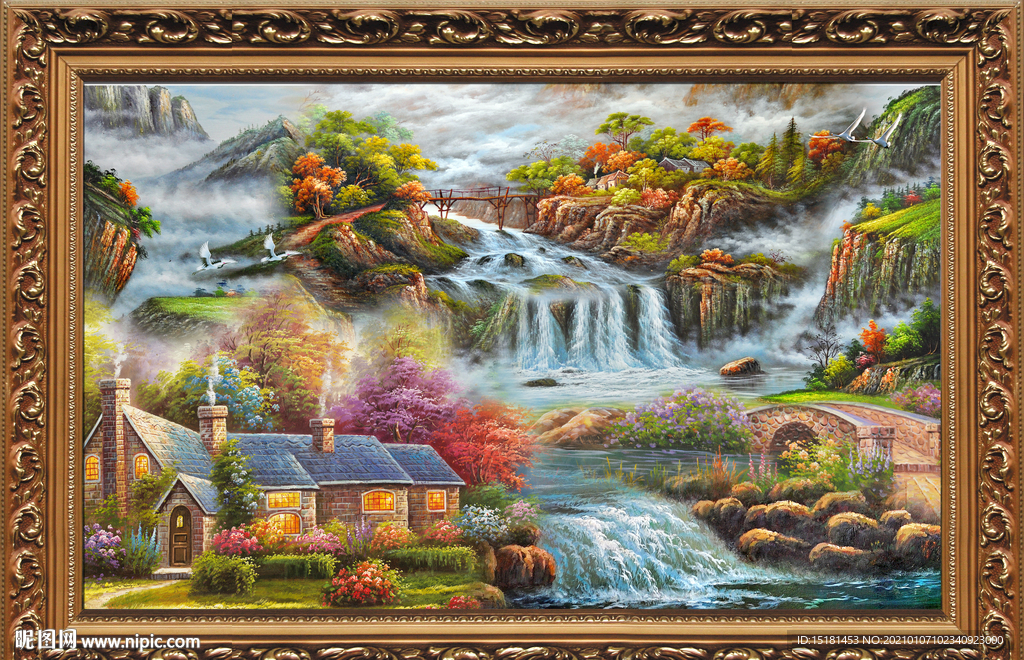 风景油画
