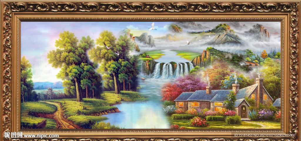 风景油画