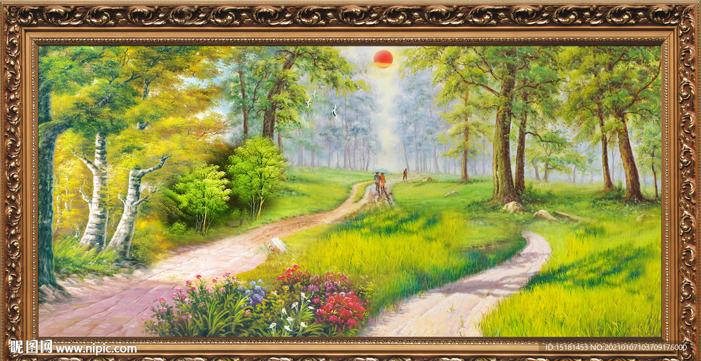风景油画