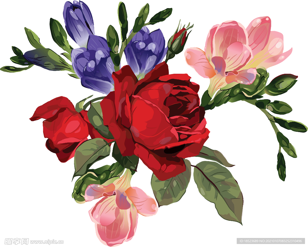 热带花