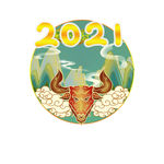 2021牛年元素