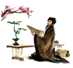 国学人物插画