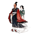 国学人物插画