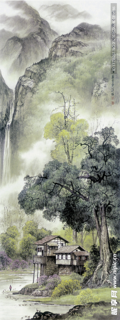 无框画