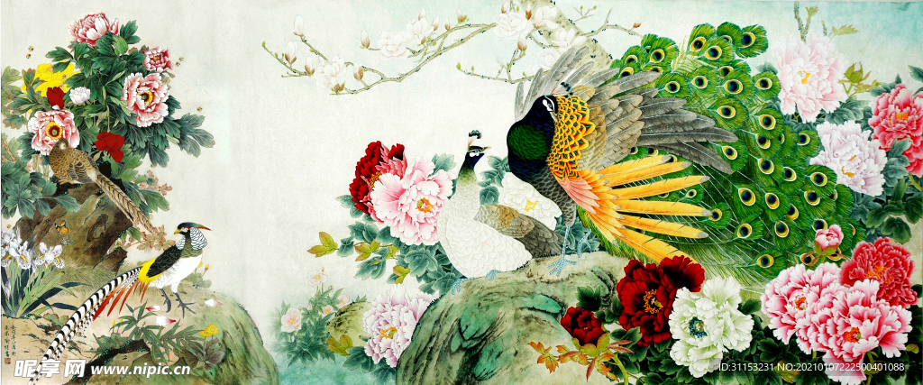 无框画