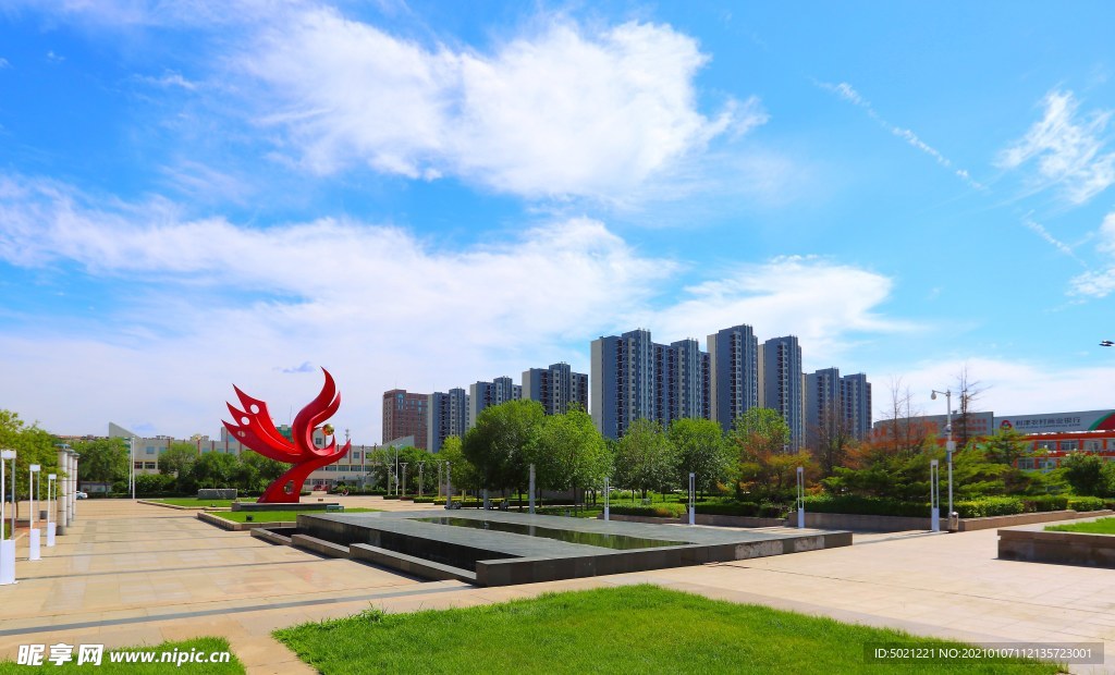 广场美景
