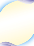 曲线背景信纸模板