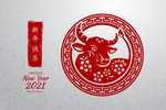 2021牛年背景