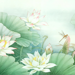 无框画