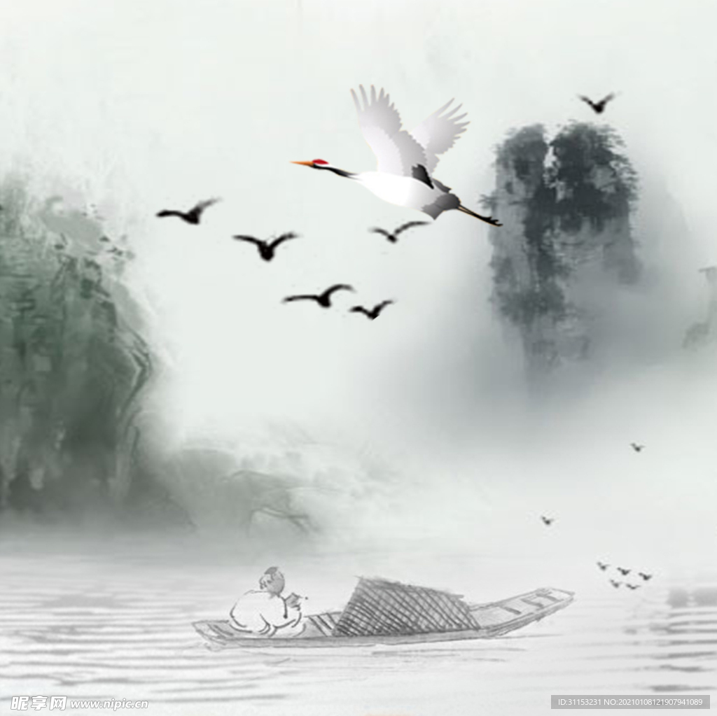 无框画