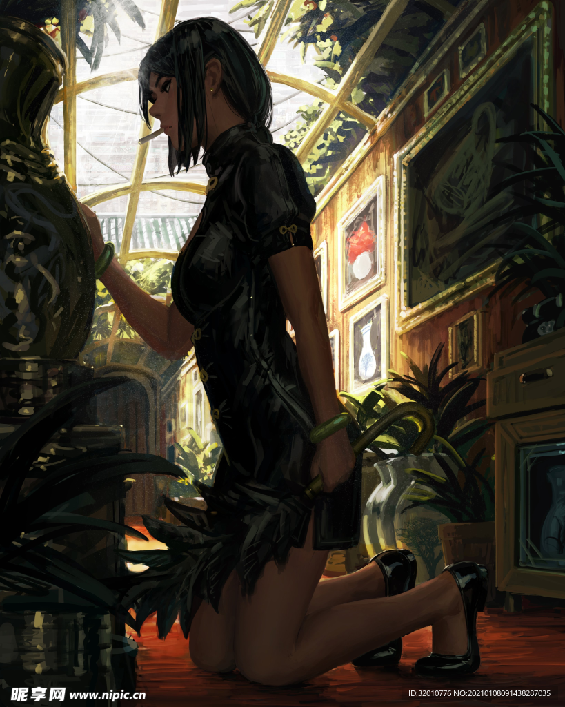 美女