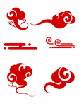 中国风祥云图案花纹底纹PNG
