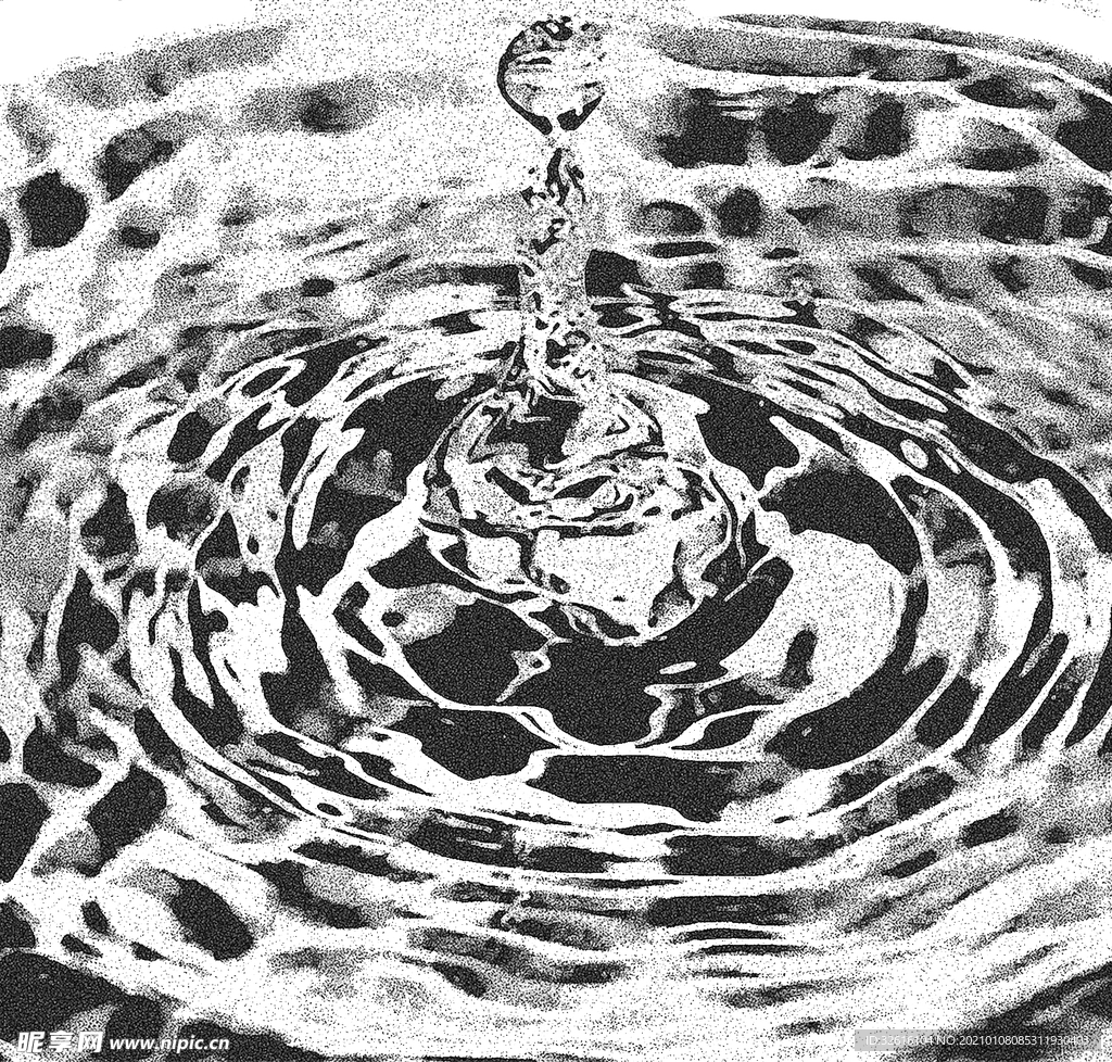 泉水   水滴