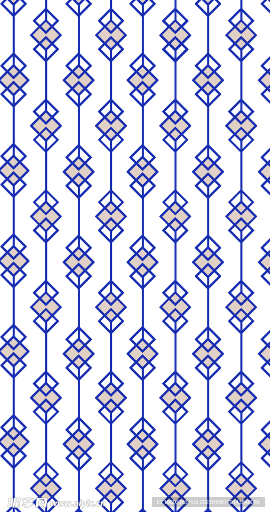 日系传统矢量 清新图案