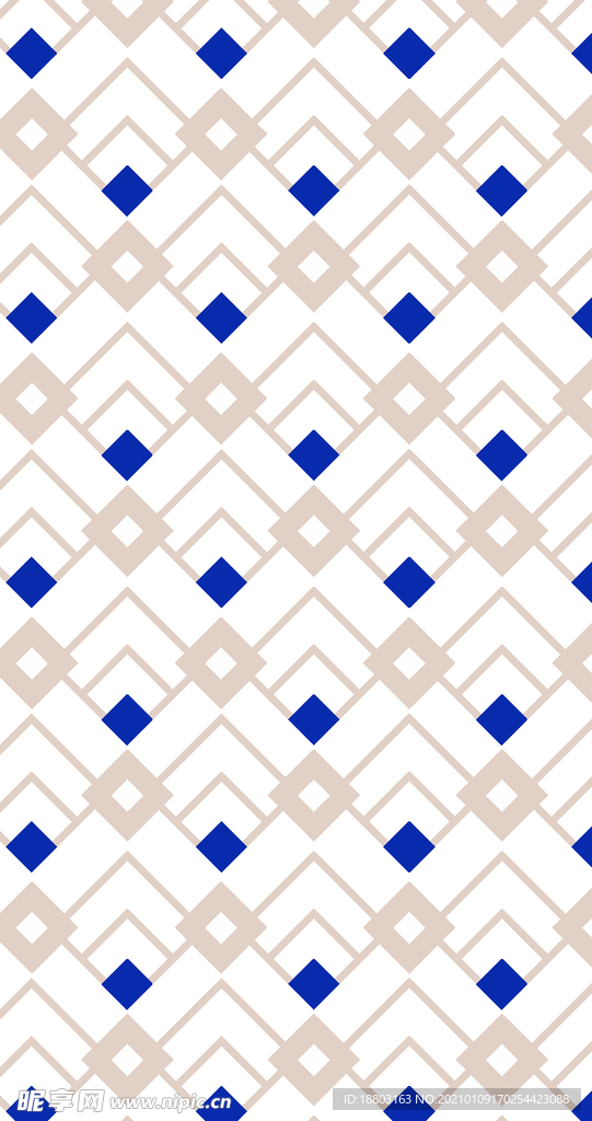 日系无缝连接 矢量 小清新背景