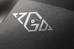 黑色特种纸logo展示名片