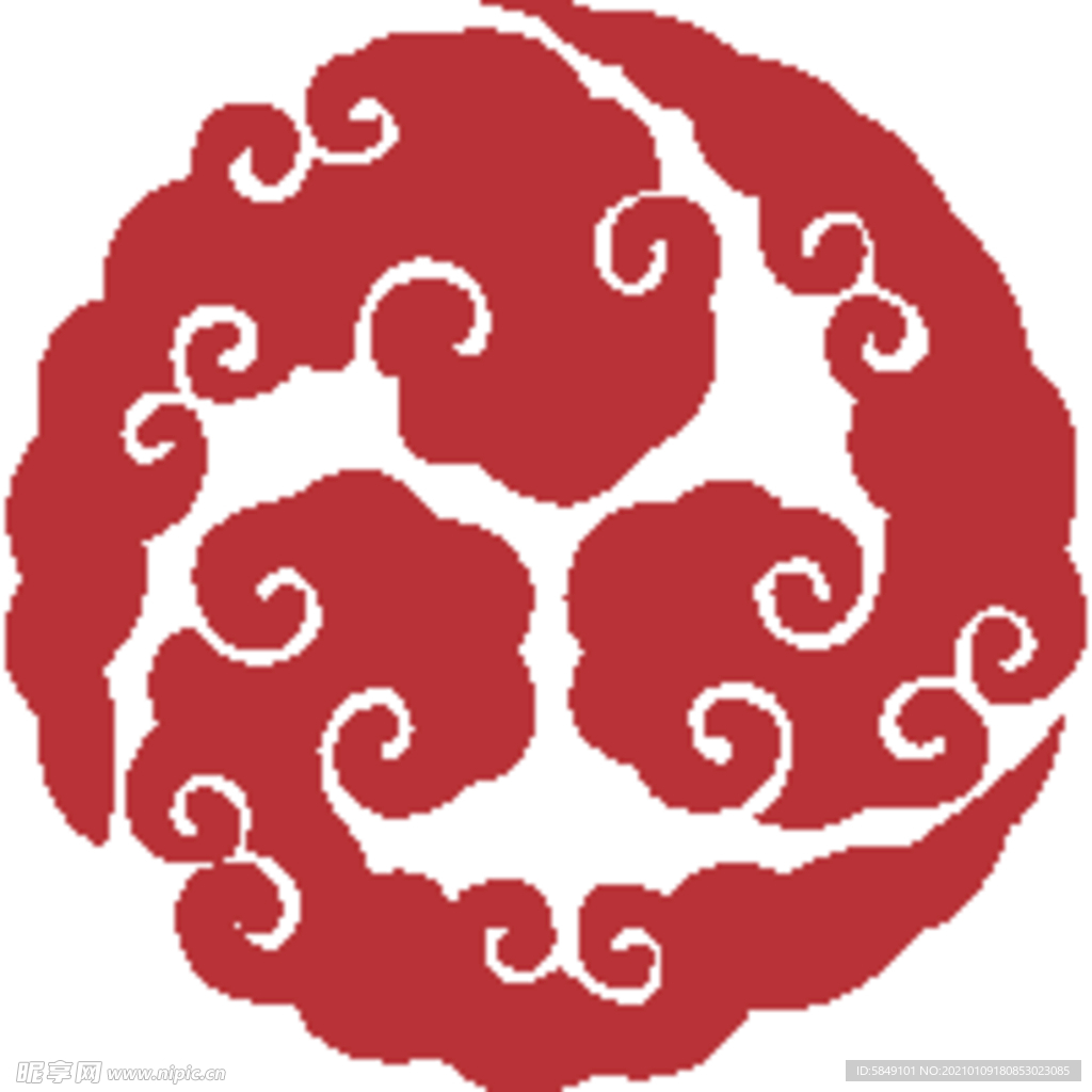 祥云矢量图