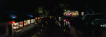 复古小镇夜景