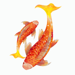 鱼装饰元素