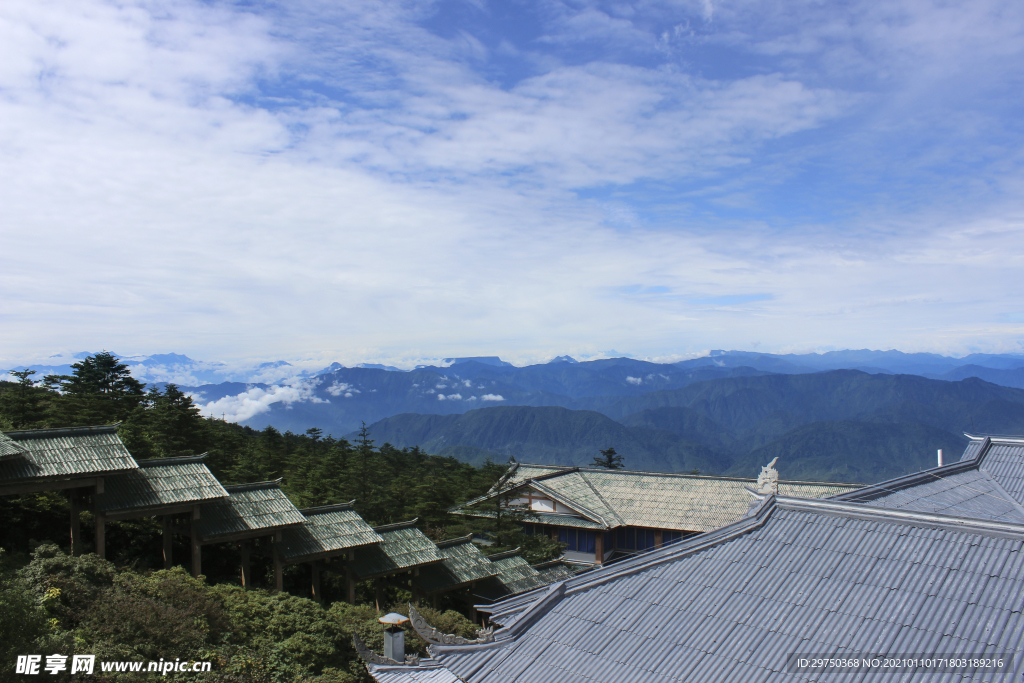 峨眉山风景