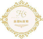 香槟婚礼LOGO