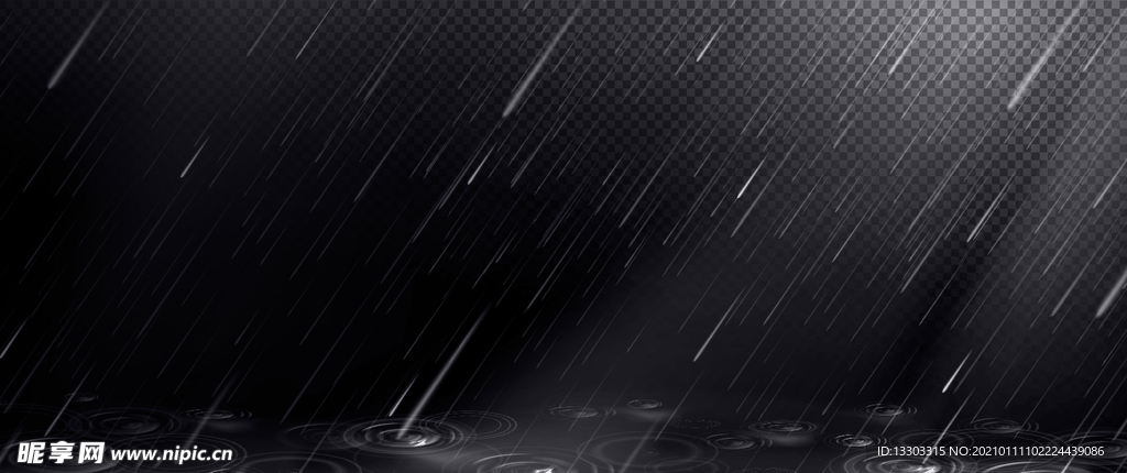 下雨背景