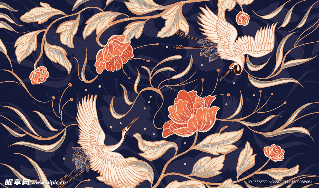 中国风花鸟