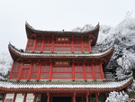 寺庙雪景
