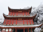 寺庙雪景