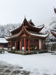 寺庙雪景