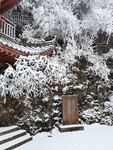 寺庙雪景